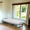 Dmora Tellus-Klappbett, Feldbett mit 12 Latten, inklusive Matratze, platzsparendes Kinderbett, 100 % Made in Italy, 80 x 190 x 37 cm Bild 4