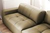 KAWOLA Big Sofa PALACE 3-Sitzer mit Sitztiefenverstellung Leder oliv 74 x 120 x 298 cm Bild 5