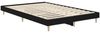 vidaXL Bettgestell Schwarz 120x190 cm Holzwerkstoff 832086 Bild 5