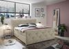 Boxspringbett >Villano< Liegefläche 180x200cm, Creme - 231x203x114 (LxBxH) Bild 2