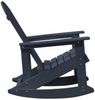 vidaXL Adirondack-Schaukelstuhl Marineblau 92 x 73,5 x 92 cm HDPE 42006626 Bild 5