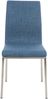 CLP 2er Set Esszimmerstühle Colmar Stoff Edelstahlgestell,blau Bild 3