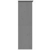 vidaXL Kleiderschrank BODO Grau 99x53,5x173 cm Massivholz Kiefer 355061 Bild 5