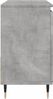 vidaXL Badschrank Betongrau 65x33x60 cm Holzwerkstoff 857222 Bild 5