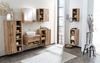Hängeschrank >Kaprun< (B/H/T: 60x64x20 cm) in wotaneiche - 60x64x20 (BxHxT) Bild 4