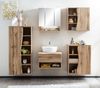 Hängeschrank >Kaprun< (B/H/T: 60x64x20 cm) in wotaneiche - 60x64x20 (BxHxT) Bild 5
