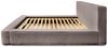 Polsterbett Doppelbett OMAHA 140x200cm in Stoff Euphoria Beige Bild 4