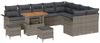 vidaXL Garten-Sofa-Set mit Kissen mit Speicher mit Kissen 12 pcs Grau 3364128 Bild 2