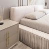 Polsterbett Doppelbett LEXIE 140x200cm in Stoff Riviera Beige Bild 3