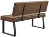 B&D home Essbank SIGFRID (1-St), gepolstert, Metallgestell, mit/ohne Rückenlehne, in 100/120/140/160cm Bild 2