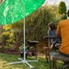 Relaxdays Plattenständer Sonnenschirm weiß Bild 3