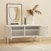 Sideboard Pyhtää 118x40x60cm Stahl Weiß [en. casa] Bild 2