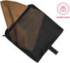 4 x fleuresse Sport Handtuch 40x80 cm High-Tech-Reise Handtücher 3450-10 braun Bild 3