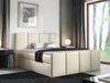 Mirjan24 Boxpringbett Batiko, Beige 180x200 cm Kunstleder Bild 2