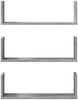 vidaXL Wandregale 3 Stk. Betongrau 58x18x18 cm Holzwerkstoff 853284 Bild 4