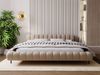 GRAINGOLD Imagine Doppelbett 160x200, mit Kopfteil, Lattenrost, Bouclé-Stoff, Braun Bild 4