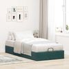 vidaXL Ottoman-Bett ohne Matratze Dunkelgrün 80x200 cm Samt 3310928 Bild 3