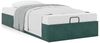 vidaXL Ottoman-Bett ohne Matratze Dunkelgrün 80x200 cm Samt 3310928 Bild 4