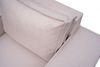 Garten Ecksofa GARDENT wetterfester Stoff NXL Blau kurzer Schenkel Links Bild 2