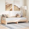 vidaXL Tagesbett Ausziehbar mit Matratzen 90x190 cm Massivholz Kiefer 3321044 Bild 3