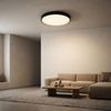 LED Deckenleuchte, dunkelgrau, 3 Stufen Dimmer, D 45 cm Bild 4
