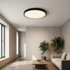 LED Deckenleuchte, dunkelgrau, 3 Stufen Dimmer, D 45 cm Bild 2