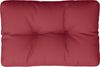 vidaXL Palettenkissen Weinrot 60x40x12 cm Stoff 360566 Bild 2