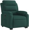 vidaXL Relaxsessel mit Aufstehhilfe Elektrisch Dunkelgrün Samt 3205116 Bild 4