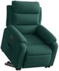 vidaXL Relaxsessel mit Aufstehhilfe Elektrisch Dunkelgrün Samt 3205116 Bild 3