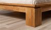Futonbett Bett Massivholzbett MAISON XL Eiche massiv 200x200 cm Bild 3