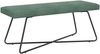 vidaXL Bank Uni Meergrün 110 x 40 x 45 cm Samt 42038354 Bild 2