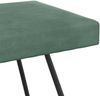vidaXL Bank Uni Meergrün 110 x 40 x 45 cm Samt 42038354 Bild 5
