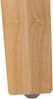 6er-Set Esszimmerstuhl Küchenstuhl Stuhl Latina, LEDER ~ creme, helle Beine Bild 5