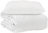 vidaXL Bettdecke mit Kissen 2 pcs Weiß Mikrofaser 3376620 Bild 2