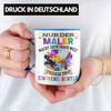 Trendation Tasse Maler Job Tasse Geschenk Männer Evolution Lustig Anstreicher Malermeis Bild 2