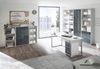 Schreibtisch >Olivia< in lichtgrau aus Metall - 170x76x73cm (BxHxT) Bild 4