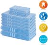 Lavea Handtuch Set Elena, Duschtücher, Handtücher, Gästetücher, Waschhandschuhe, 100% Baumwolle (Set, 10-St), Frottierserie, weich & saugstark, pflegeleicht, 500 g/m² Frottier Bild 2