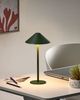 Kabellose LED Tischlampe MODJO mit Dimmer Metall Grün Bild 3
