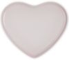 LeCreuset Servierplatte in Herzform aus Steinzeug 32cm | Shell Pink : Shell Pink Bild 3