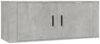 vidaXL 7-tlg. TV-Schrank-Set Betongrau Holzwerkstoff 3188666 Bild 4