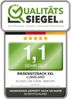 Lumaland Gaming Sitzsack XXL aus Cord | Gaming Sessel für Erwachsene & Teenager | Komfortabler Bean Bag 135x100 cm [Senfgelb] Bild 2