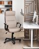 Chefsessel GURU Kunstleder Beige Bild 3