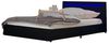 HOME DELUXE Bett NUBE mit Schubladen - 140 x 200 (inkl. Lattenrost & Matratze), Polsterbett, Doppelbett, Bettgestell mit Stauraum, LED Bett Bild 3