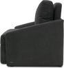 DOMO. collection Sessel Relax Box, Polstersessel mit Boxspringfederung und Schlaffunktion, Armsessel, Cocktailsessel, Loungesessel, 108 x 96 x 86 cm (BxTxH), dunkelgrau Bild 4