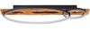 Brilliant LED Deckenleuchte Pirus 70 x 30 cm, 3300 lm, 3000 K, dimmbar, schwarz/holz Bild 2