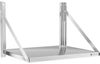 Royal Catering Hängeregal Wandbord klappbar 40 kg Wandregal 60 x 45 cm Edelstahl Küchenregal Bild 4