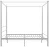 vidaXL Himmelbett Weiß Metall 180x200 cm 325067 Bild 3