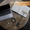 Lapalife LED Leselampe Akku Buchlampe Breites Licht, Klemmlampe mit 3 Farben & 10 Helligkeit, LED fest integriert, USB Aufladbar, Schwanenhals, Augenschonendes, für Nachtlesen ins Bett Bild 2