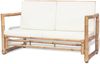 vidaXL 4-tlg. Garten-Lounge-Set mit Auflagen Bambus 43159 Bild 3
