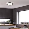 Briloner 'SLIM' LED-Deckenleuchte, Kunststoff schwarz, 29.30 x 2.80 cm, mit Backlight Bild 3